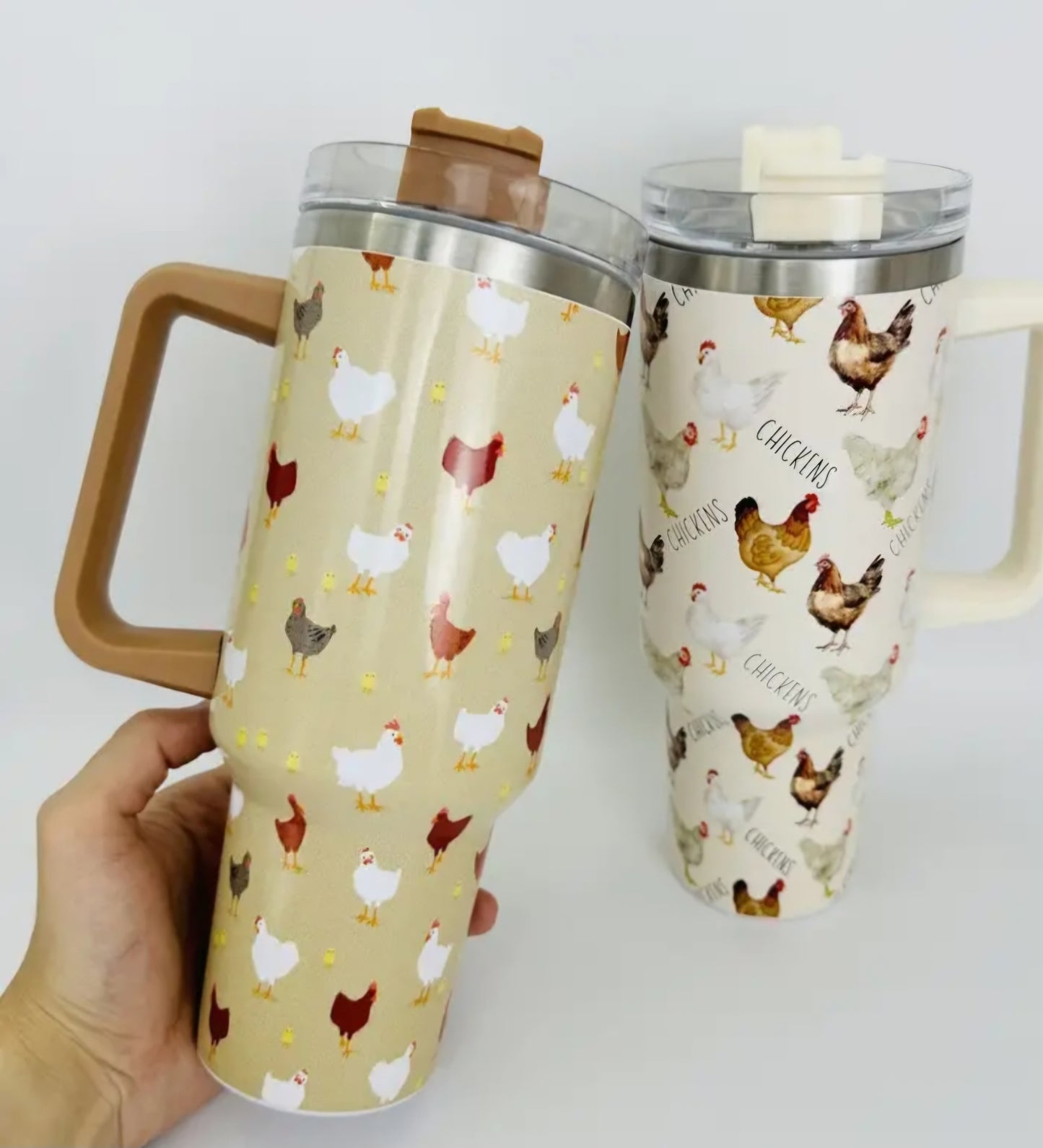 Chicken Handle Tumblers