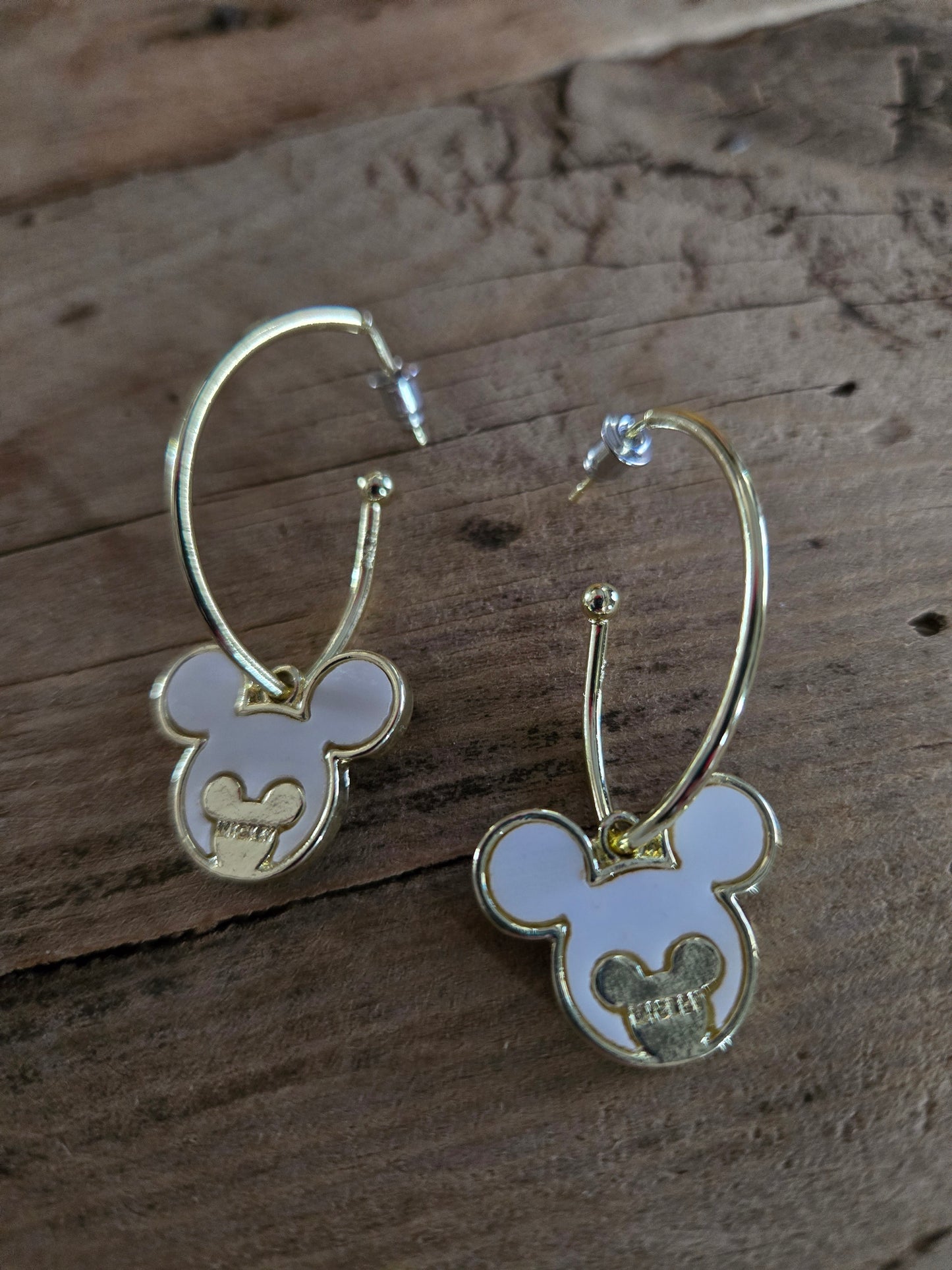 Mouse Ears Dangle Earrings