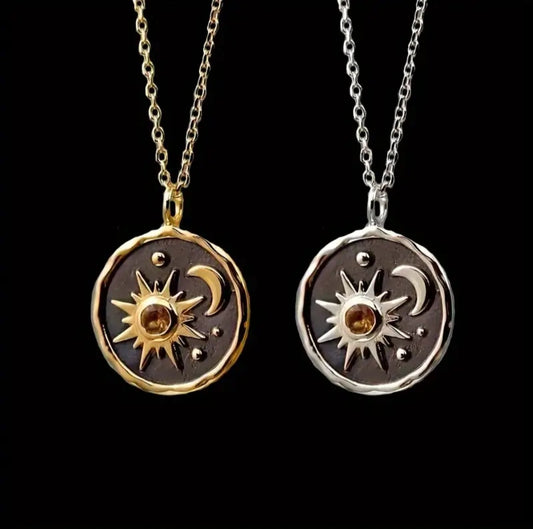 Sun & Moon Necklace