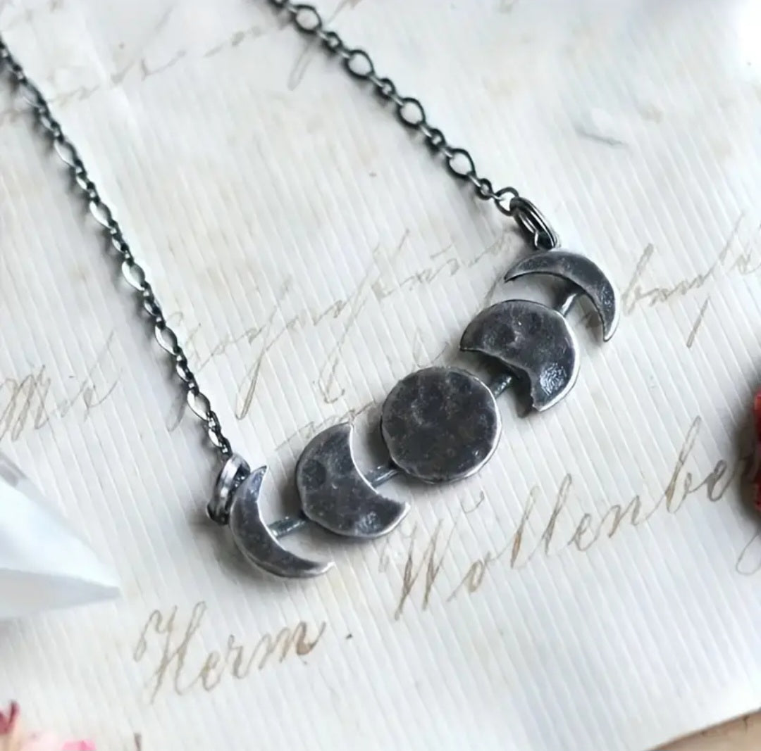 Moon Silhouette Necklace