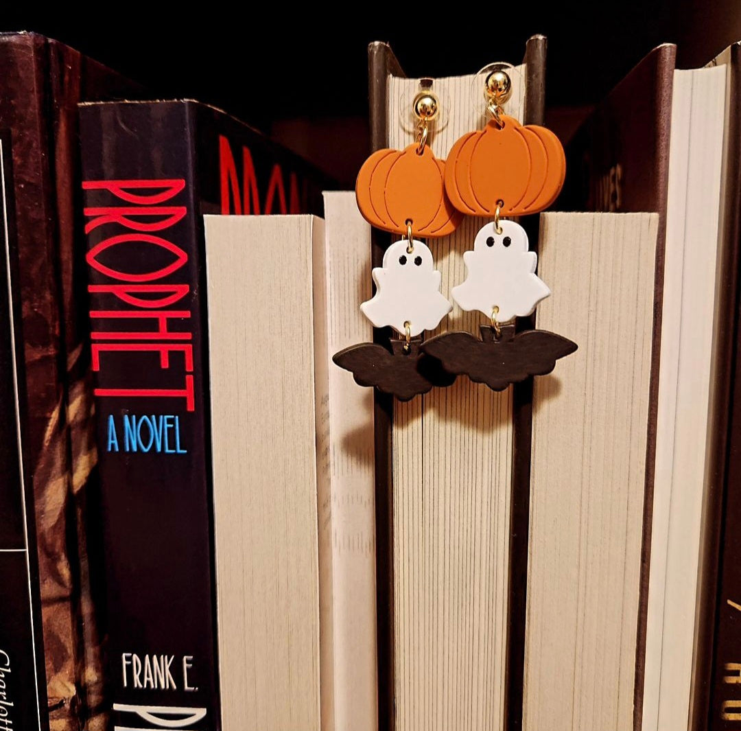 Halloween Clay Earrings