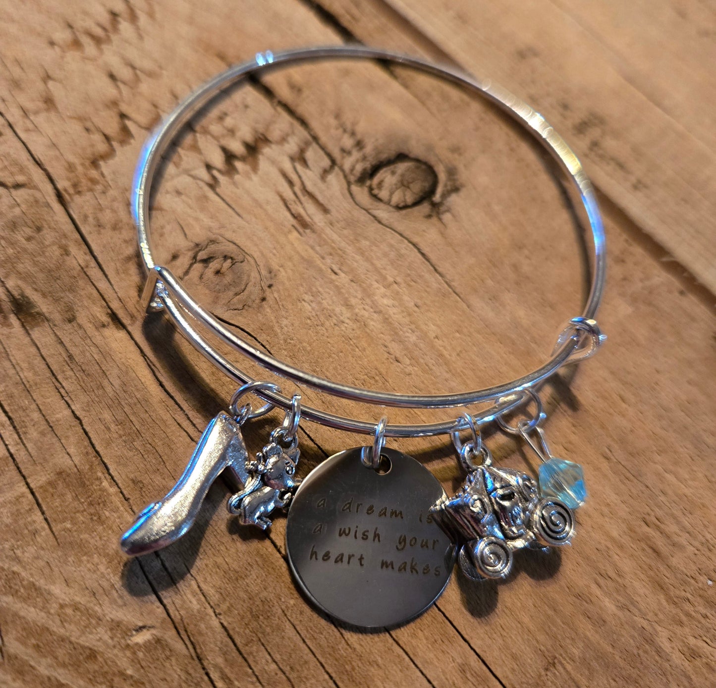 Cinderella Adjustable Bangle