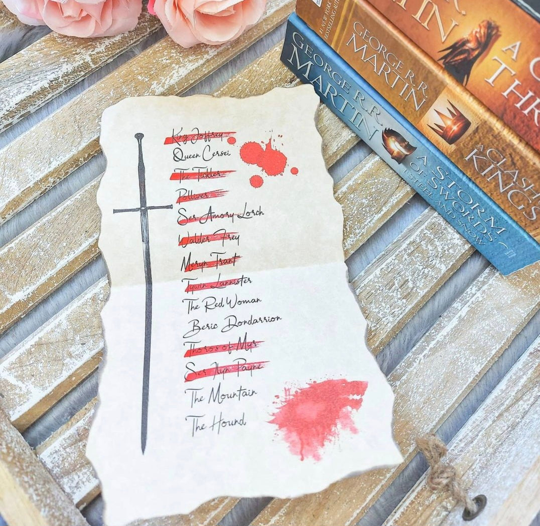 Arya's Kill List
