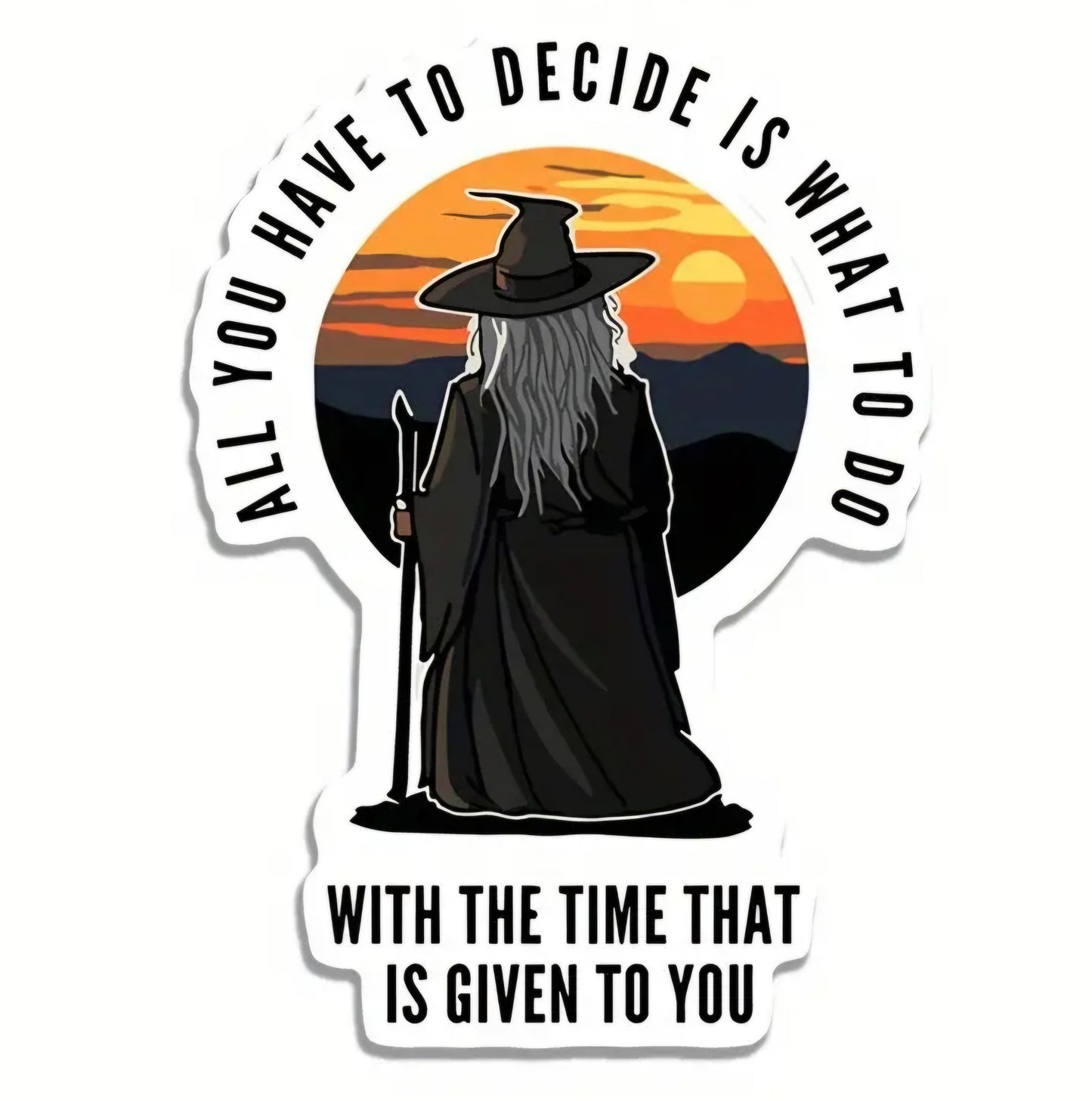 Wizard Sticker