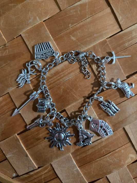 Shadow & Bone Charm Bracelet