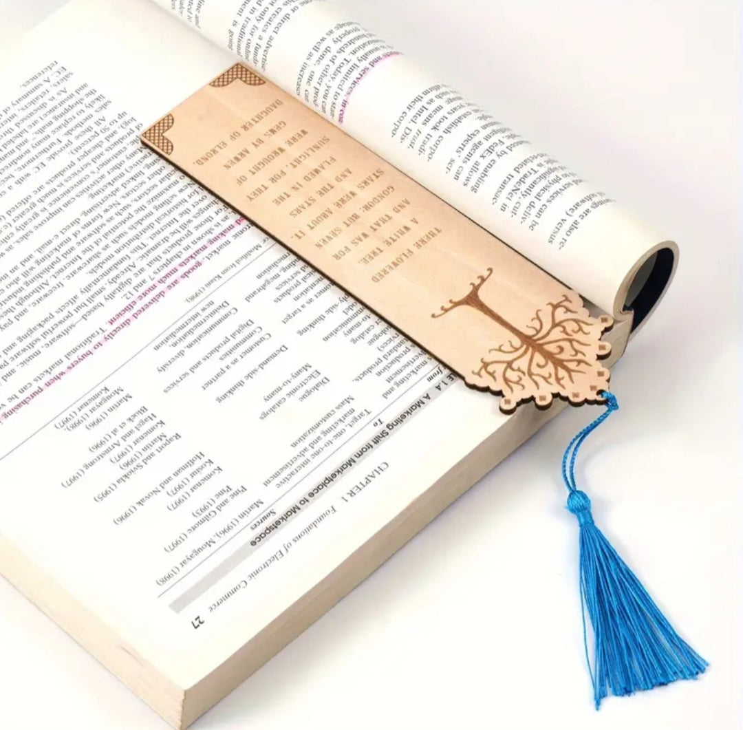 LotR Wood Bookmark