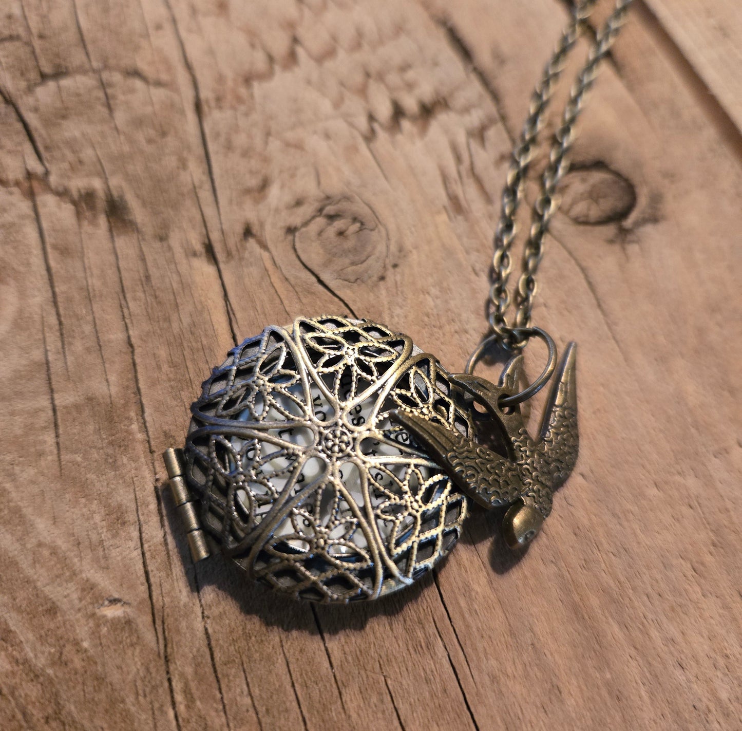 Divergent Locket Necklace