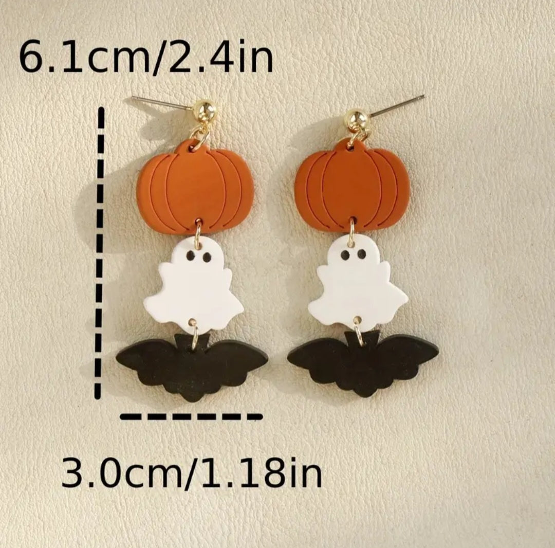 Halloween Clay Earrings