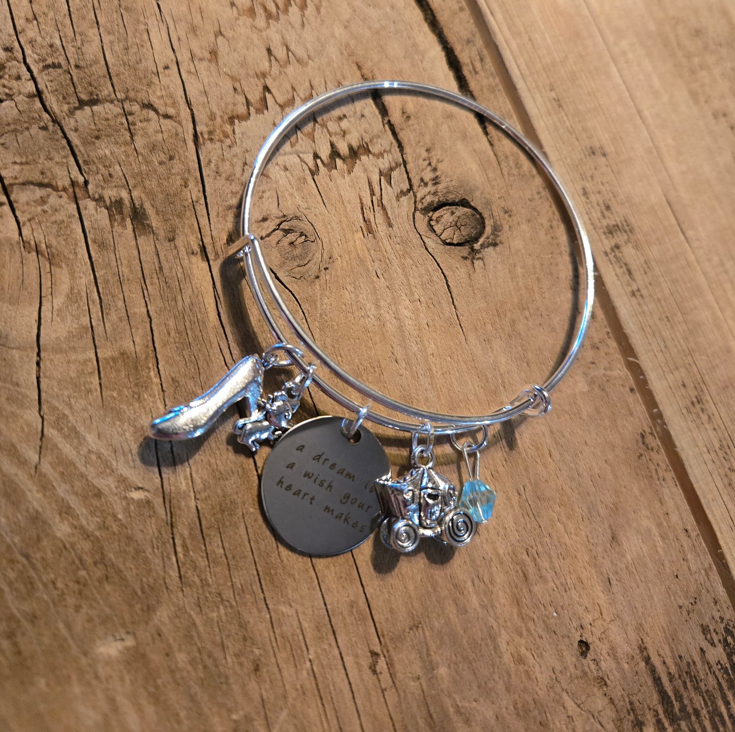 Cinderella Adjustable Bangle