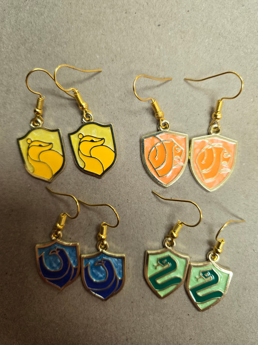 House Animal Earrings