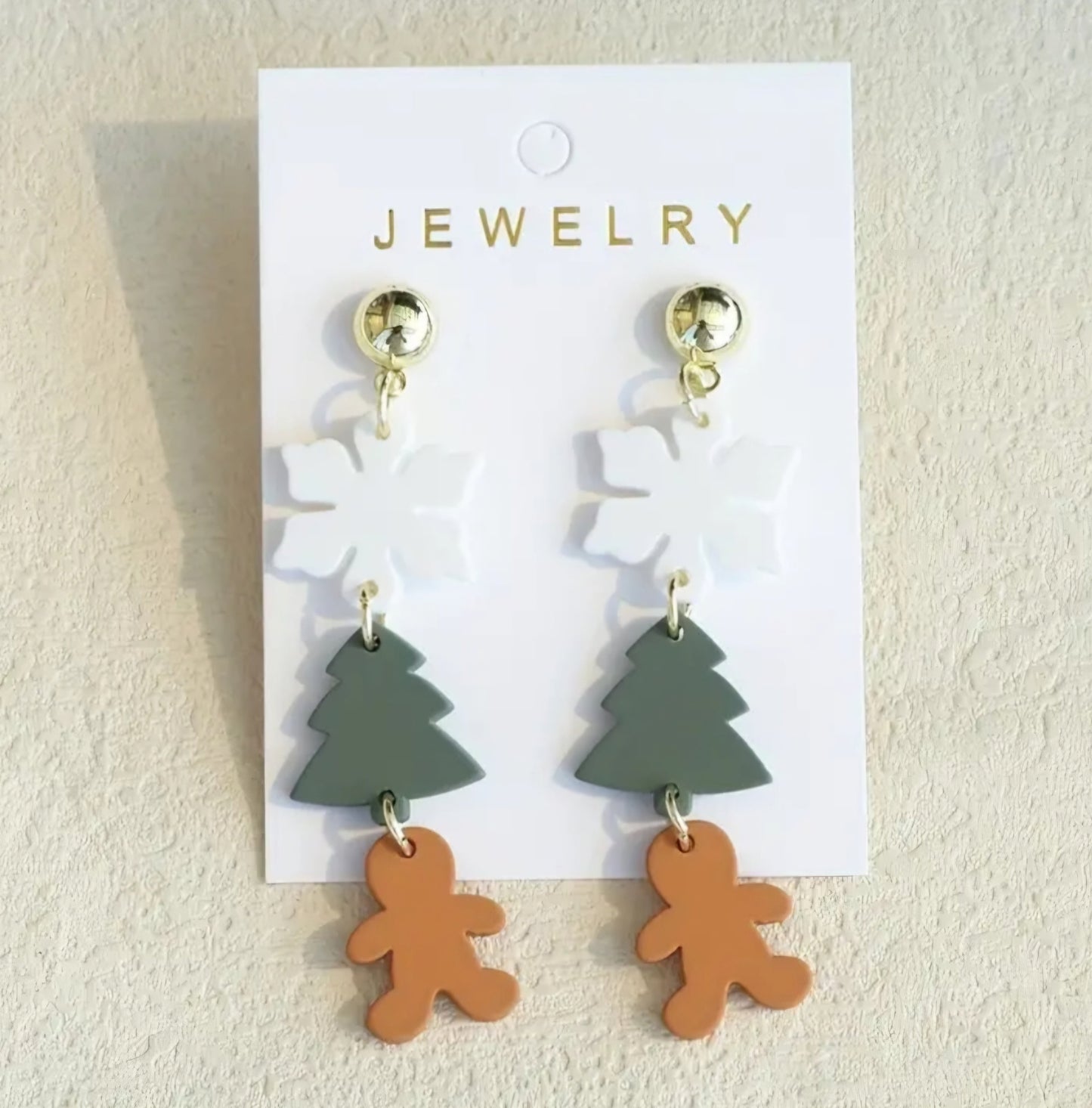 Christmas Clay Earrings