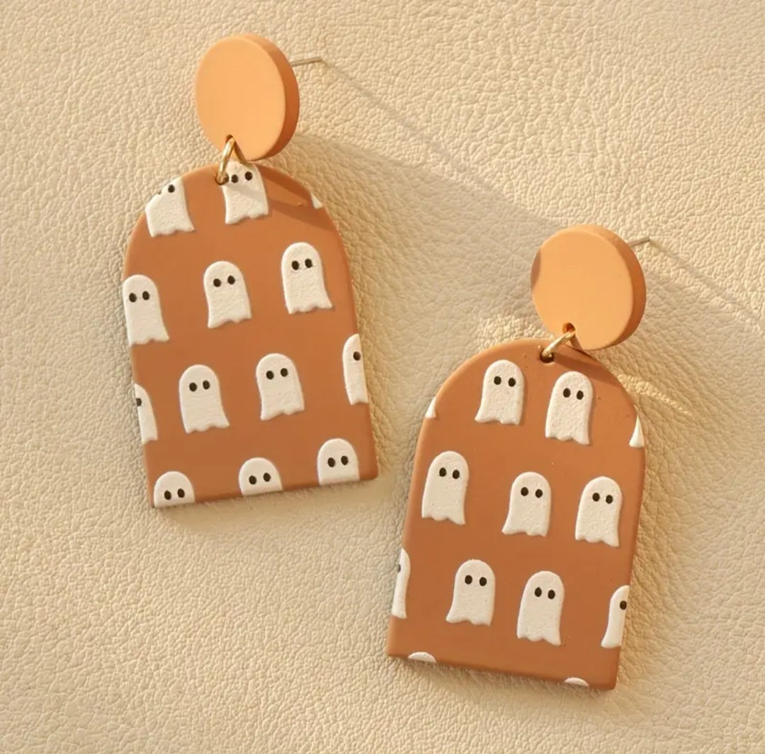 Halloween Clay Earrings