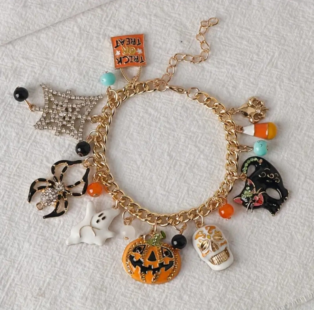 Halloween Charm Bracelet