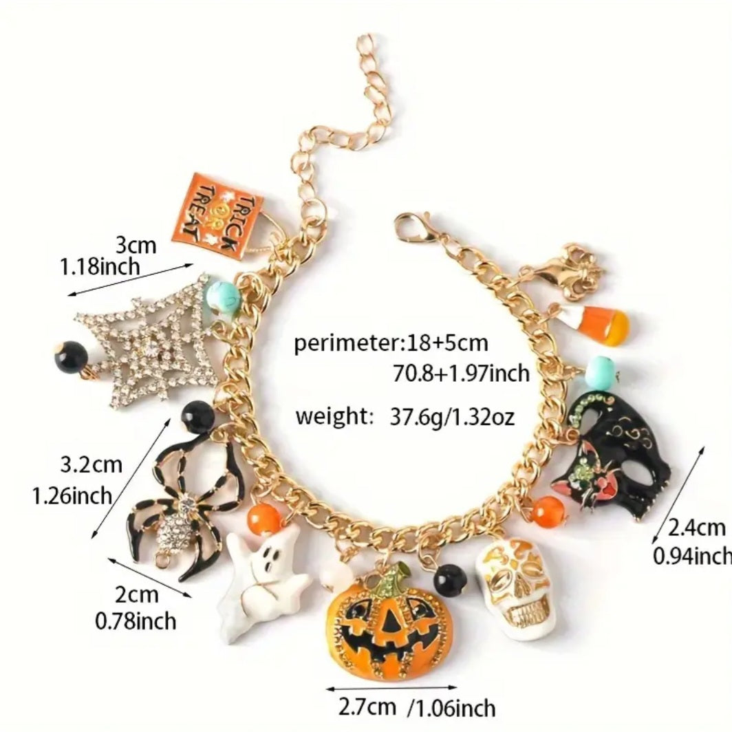 Halloween Charm Bracelet