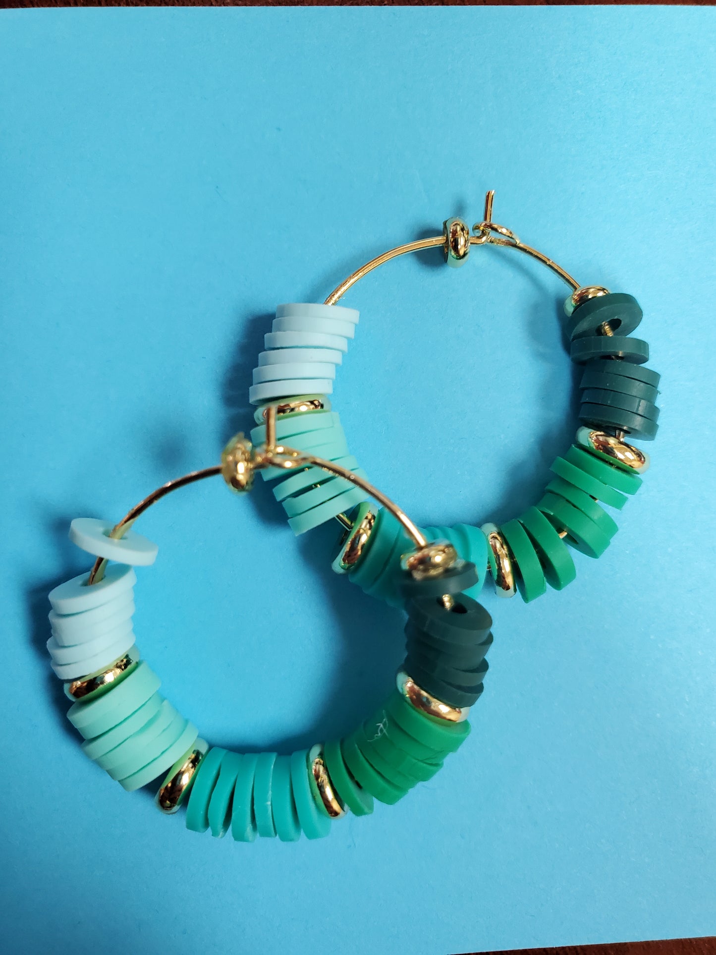 Clay Hoop Earrings