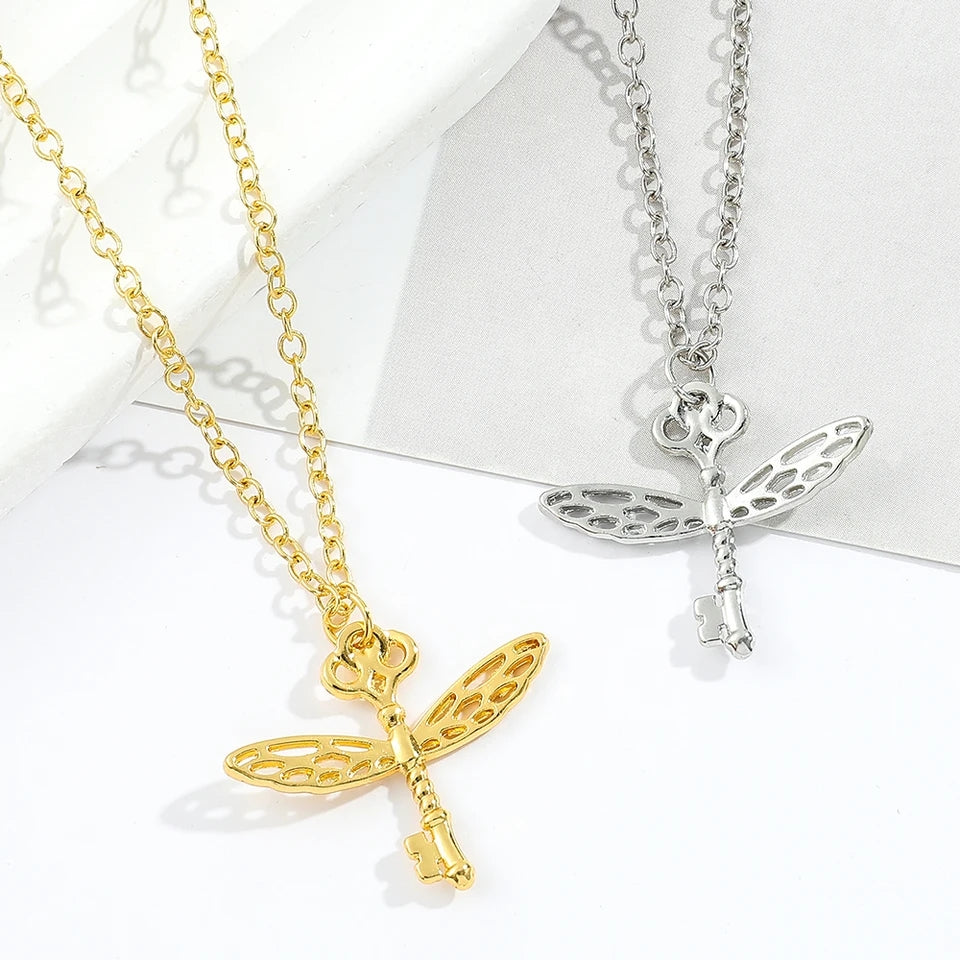 Flying Keys Necklace