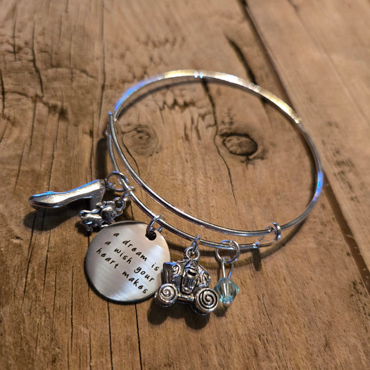 Cinderella Adjustable Bangle