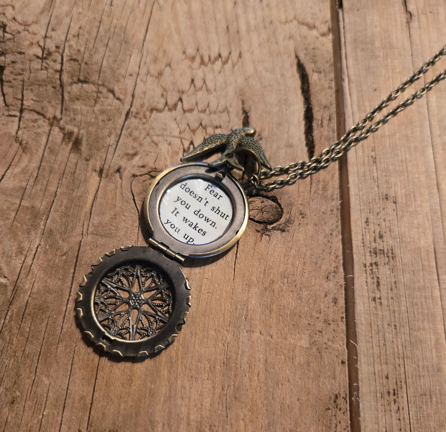 Divergent Locket Necklace