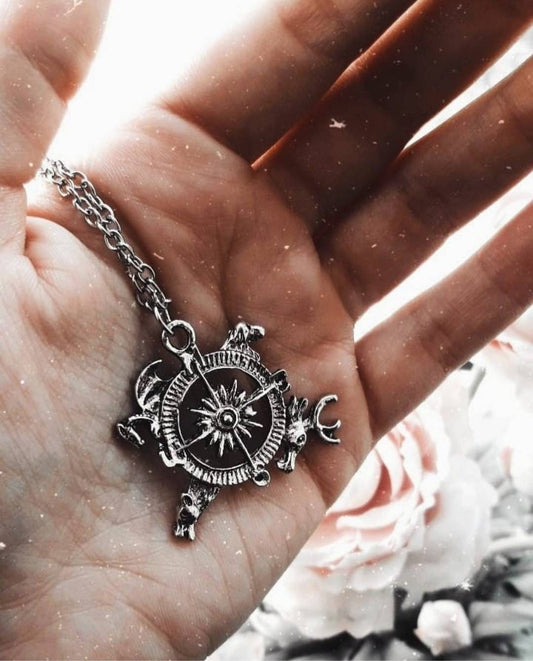 House Wheel Necklace