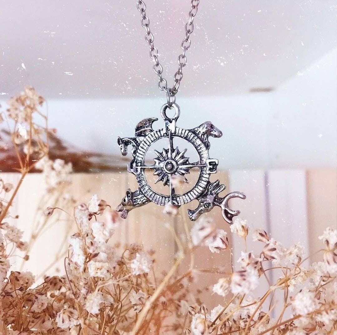 House Wheel Necklace