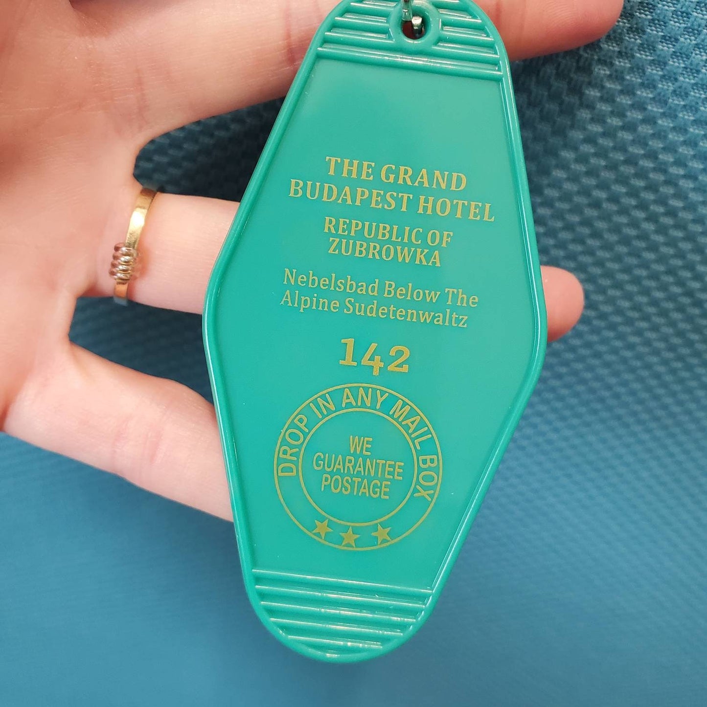 Grand Budapest Keytag