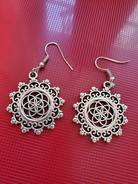 Flower of Life Earrings